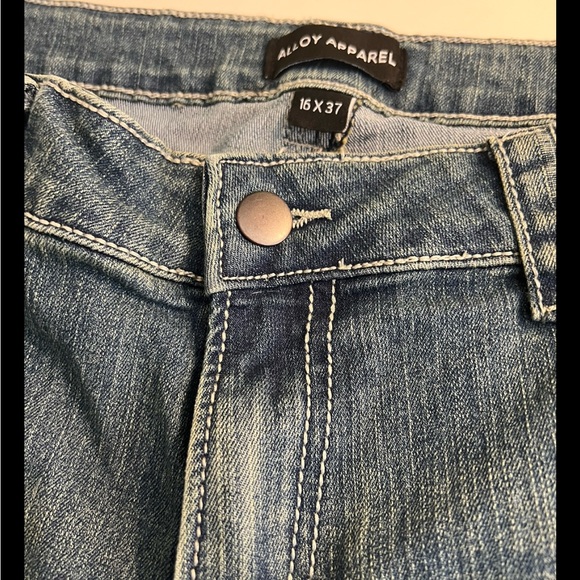ALLOY APPAREL Tall Jeans Boot Low Rise Denim Size 16 37 - Picture 4 of 4